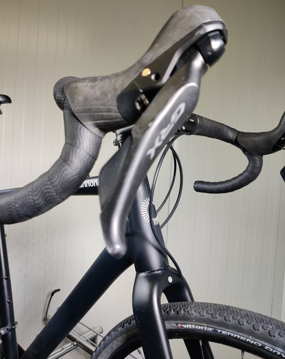 Cannondale topstone 1 L - käytetty gravel-pyörä 1,8-1,93m