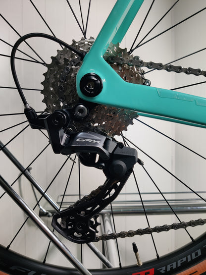 Bianchi Impulso COMP GRX 610 disc XL - 1,85 - 1,95m - käytetty gravel-pyörä