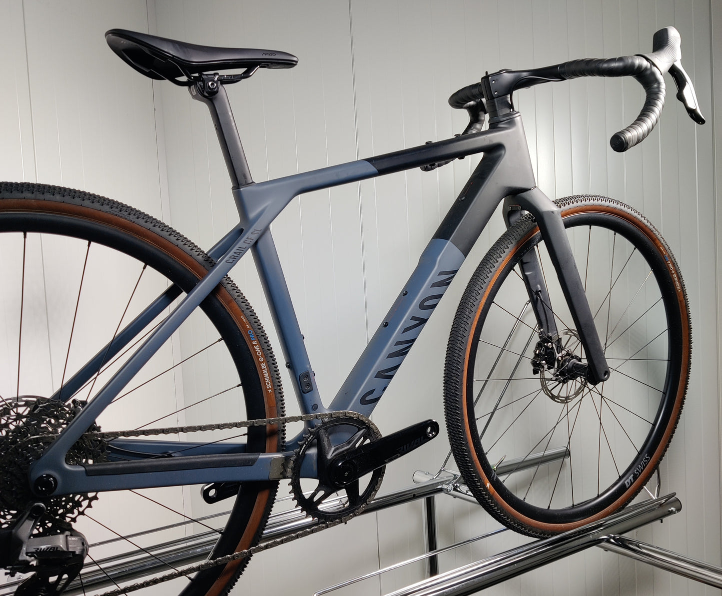 Canyon Grail CF SL 7 AXS XS - 1,67-1,75 - käytetty Gravel-pyörä