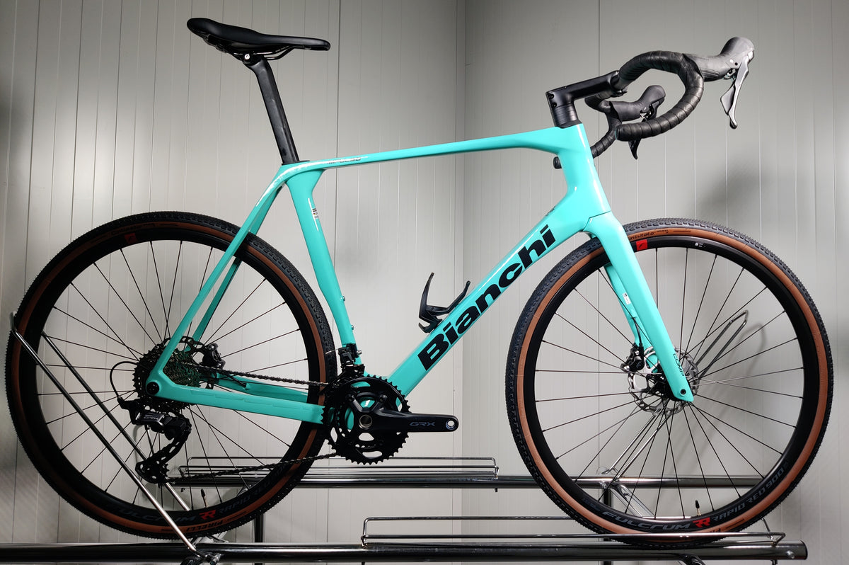 Bianchi Impulso COMP GRX 610 disc XL - 1,85 - 1,95m - käytetty gravel-pyörä