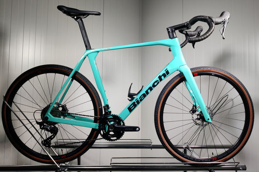Bianchi Impulso COMP GRX 610 disc XL - 1,85 - 1,95m - käytetty gravel-pyörä
