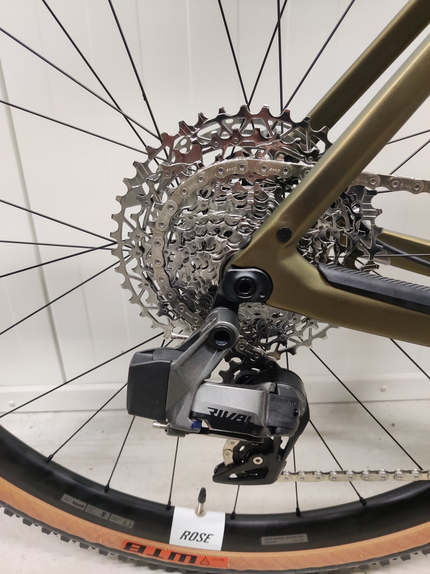 Rose Bikes Backroad 1x12 Rival etap Axs - 59 - 185-191cm pyöräilijälle - käytetty gravel-pyörä