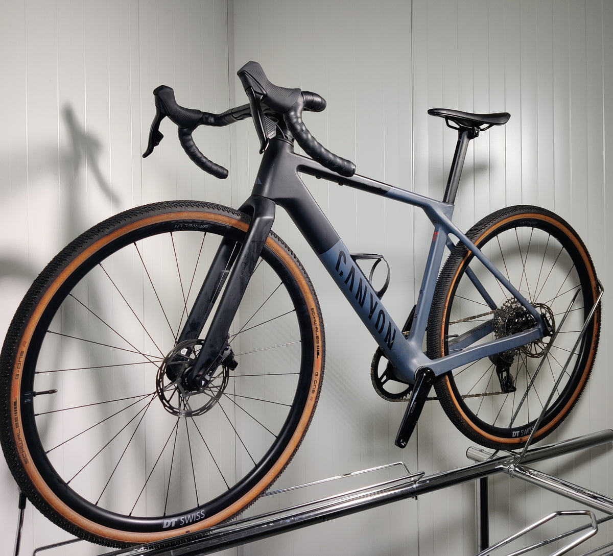 Canyon Grail CF SL 7 AXS XS - 1,67-1,75 - käytetty Gravel-pyörä