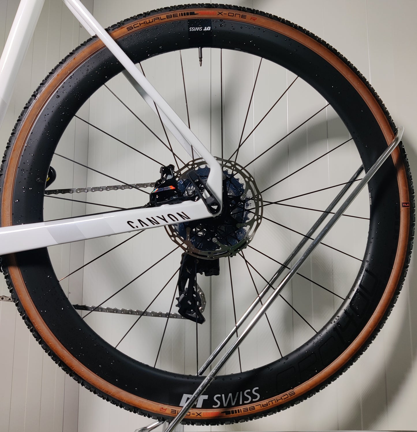 Canyon Inflite CF SLX 8 AXS XL - 1,89-1,97m - käytetty gravel-pyörä