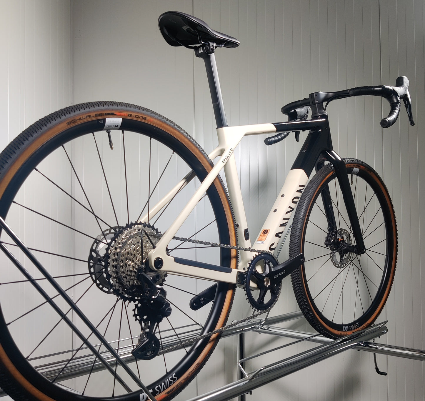 Canyon Grail cf sl 8 1x12 GRX - XS - 1,67m-175m - 2024 - käytetty gravel-pyörä