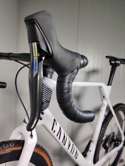 Canyon Inflite CF SLX 8 AXS XL - 1,89-1,97m - käytetty gravel-pyörä