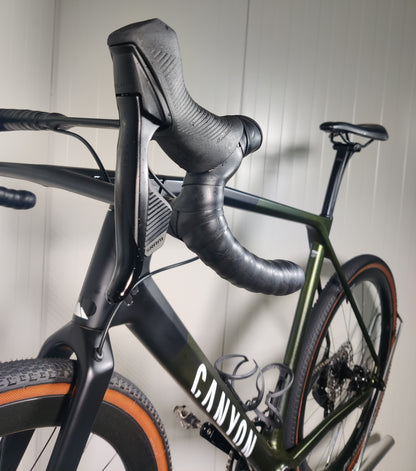 Canyon Grail CF SL 7 Race Green XL - 1,89-196m - käytetty gravel-pyörä