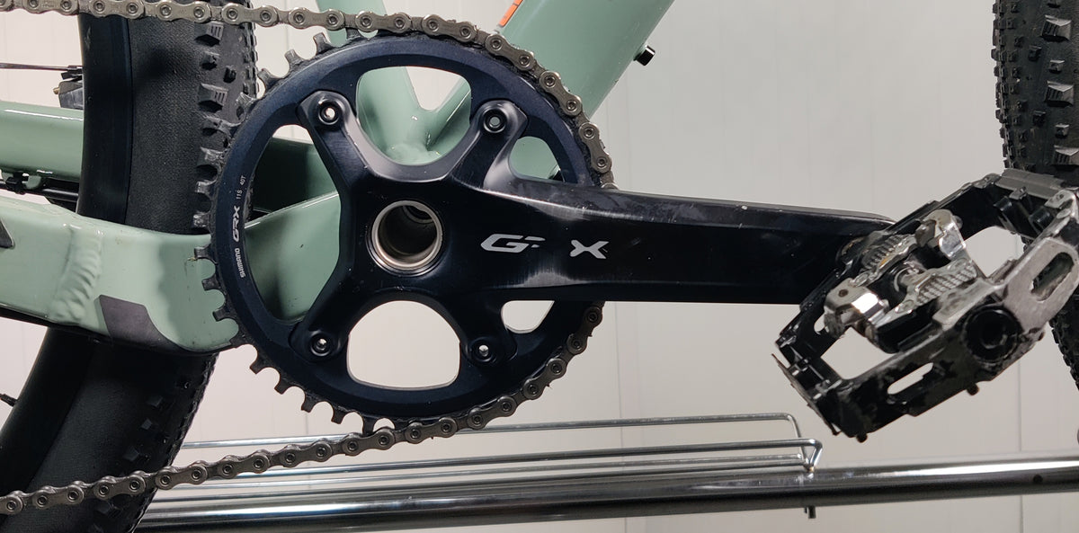 Canyon Grizl 8 1by M - käytetty gravel-pyörä 1,77-1,85m