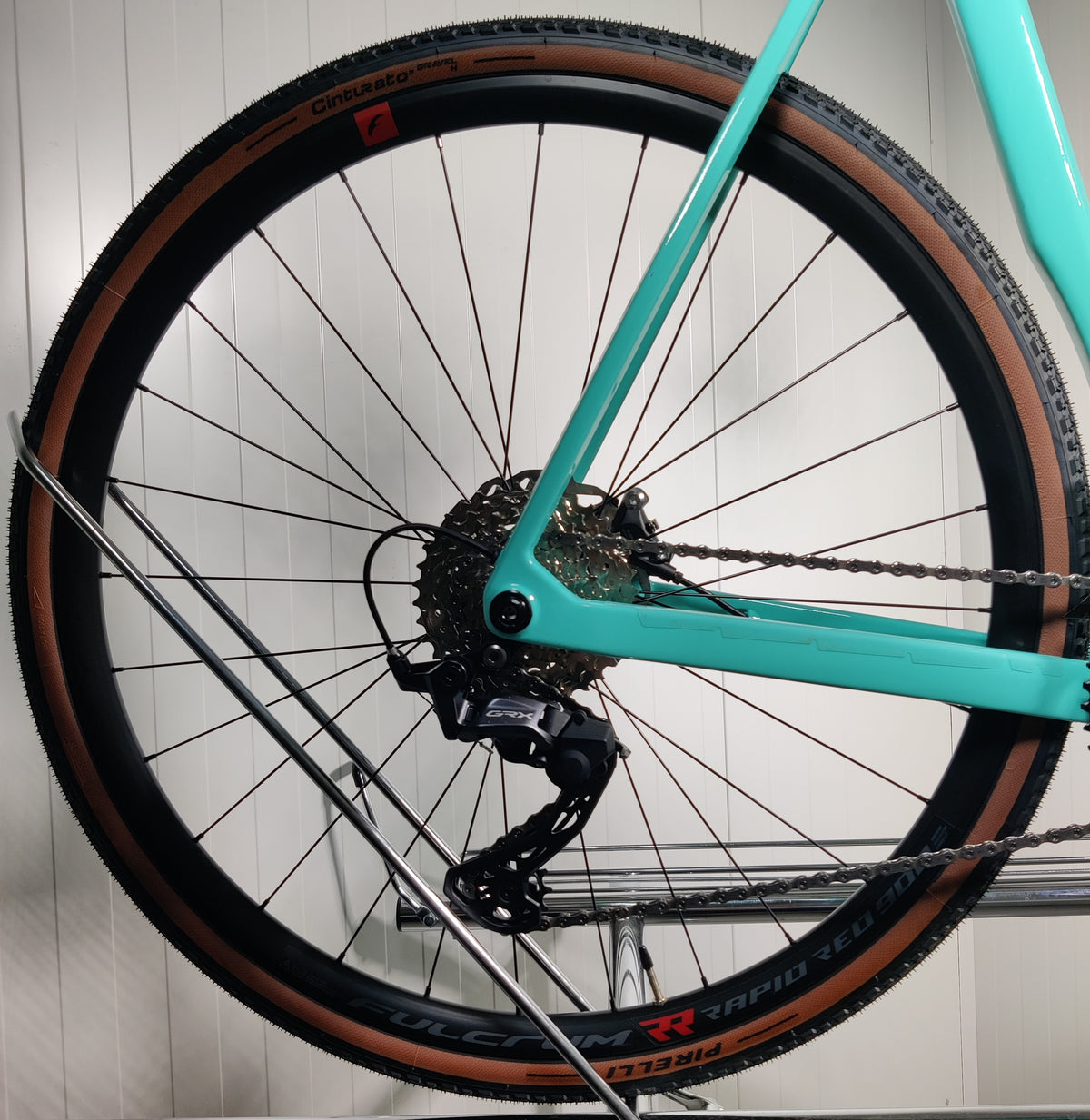 Bianchi Impulso COMP GRX 610 disc XL - 1,85 - 1,95m - käytetty gravel-pyörä