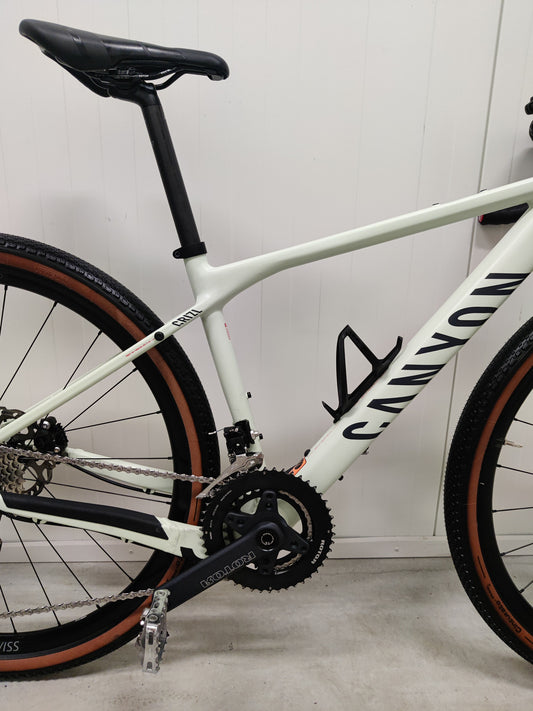 Canyon Grizl 3xs käytetty gravel-pyörä