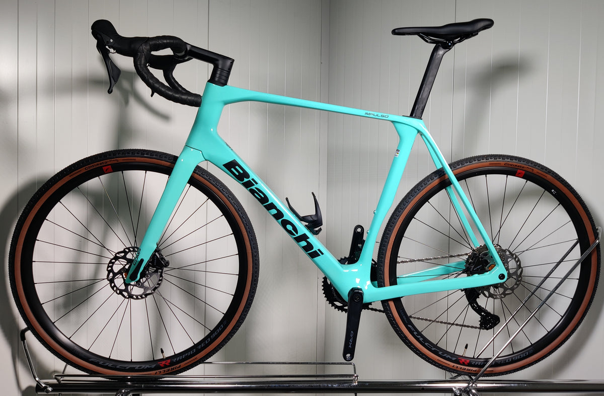 Bianchi Impulso COMP GRX 610 disc XL - 1,85 - 1,95m - käytetty gravel-pyörä