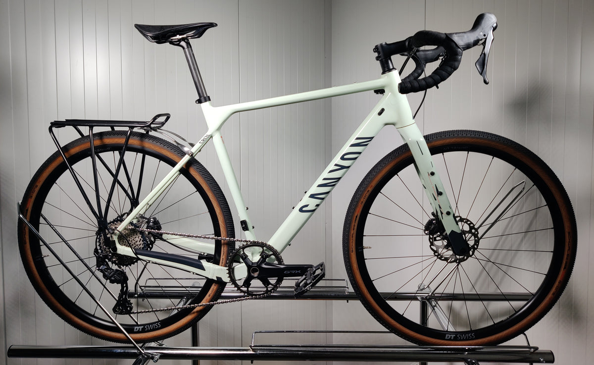 Canyon Grizl L - käytetty gravel-pyörä 1,84-1,93m
