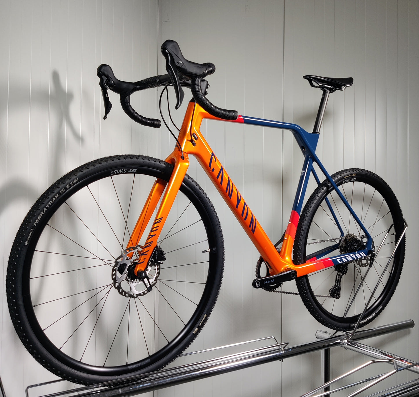 Canyon Inflite CF SL 6 L - 1,83-1,92 - käytetty Gravel-pyörä