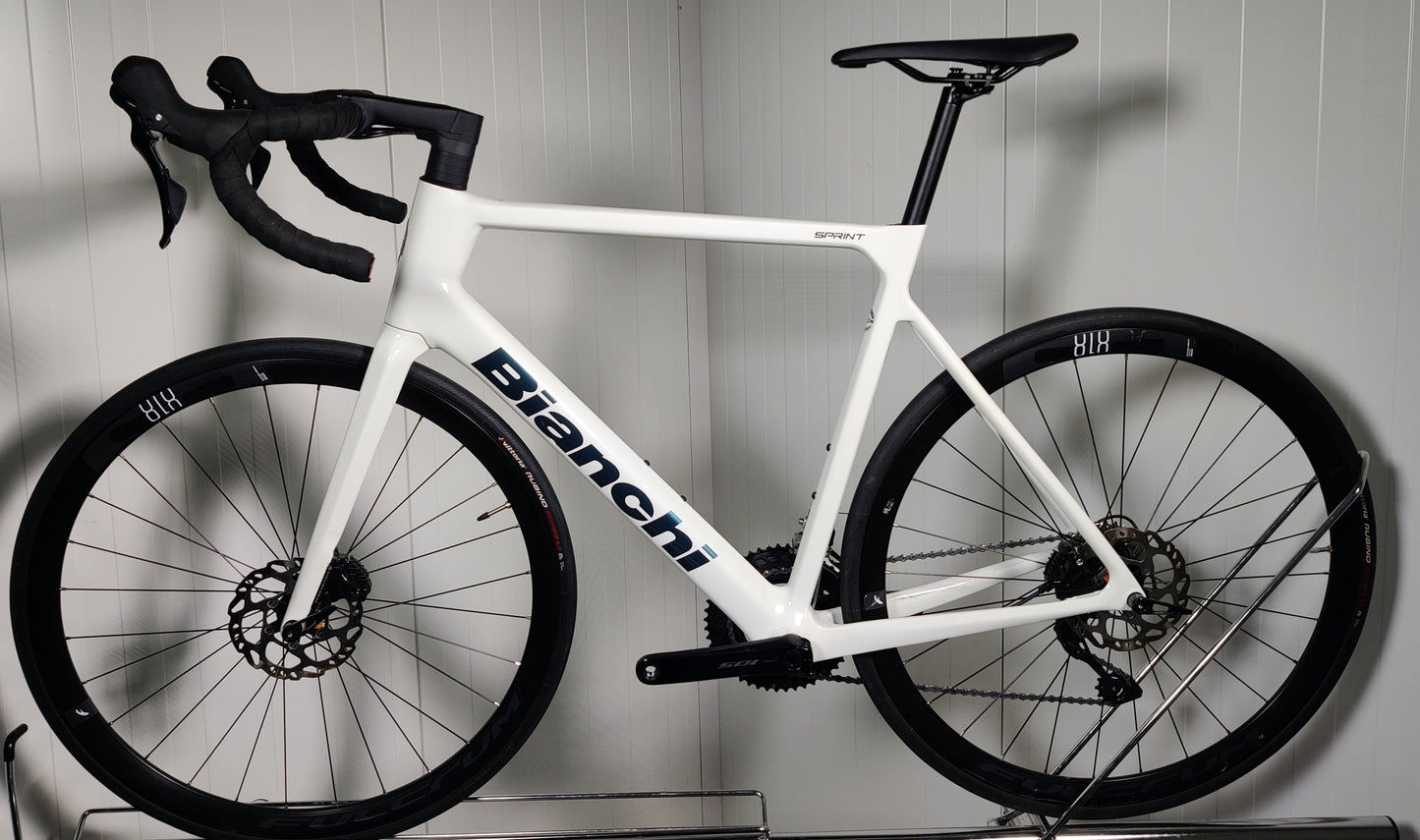 Bianchi Sprint 59cm - 1,85-1,9m - käytetty maantiepyörä