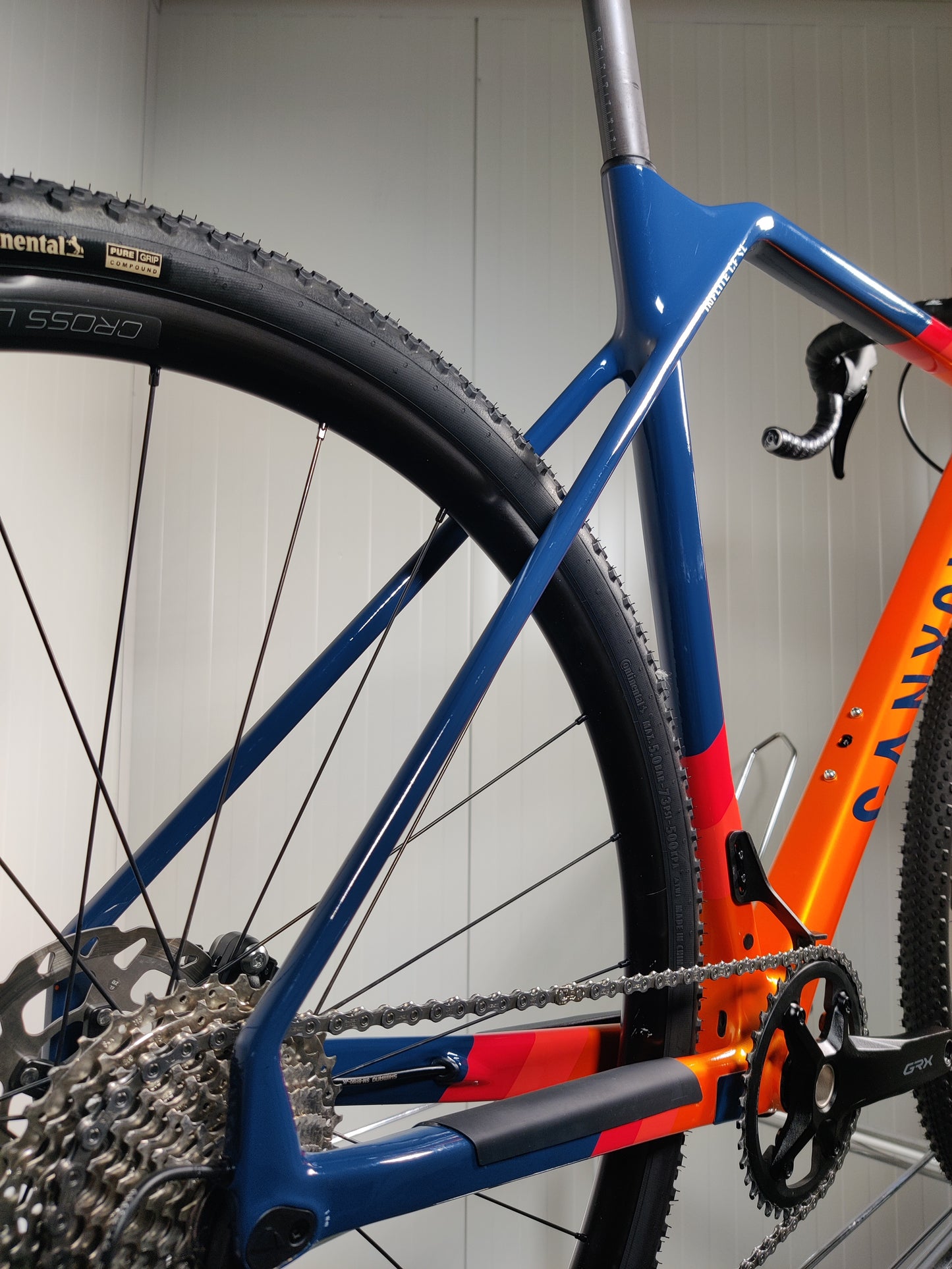 Canyon Inflite CF SL 6 L - 1,83-1,92 - käytetty Gravel-pyörä