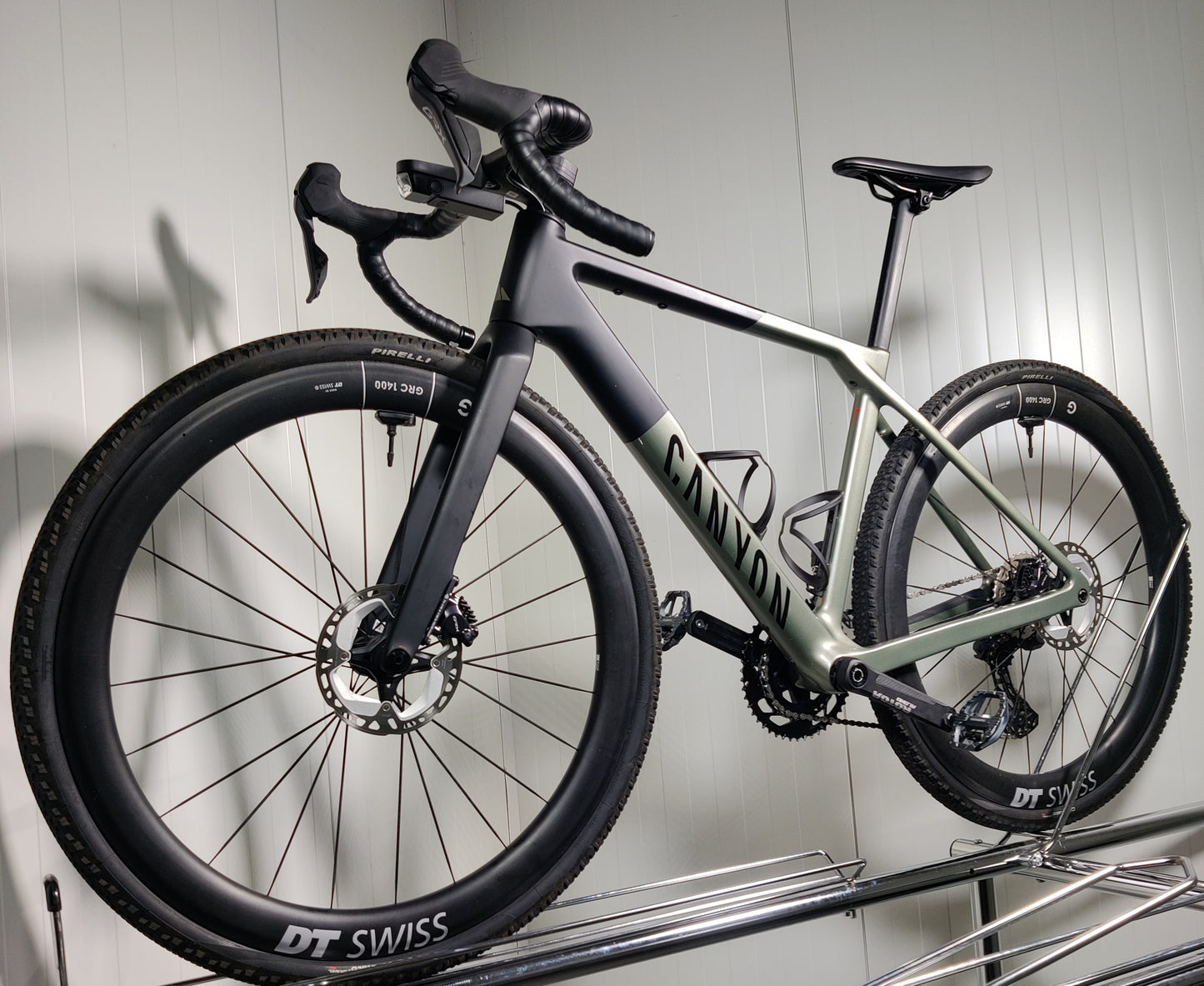 Canyon Grail CF SLX 8 Di2 XS - 1,67-1,75 - käytetty Gravel-pyörä