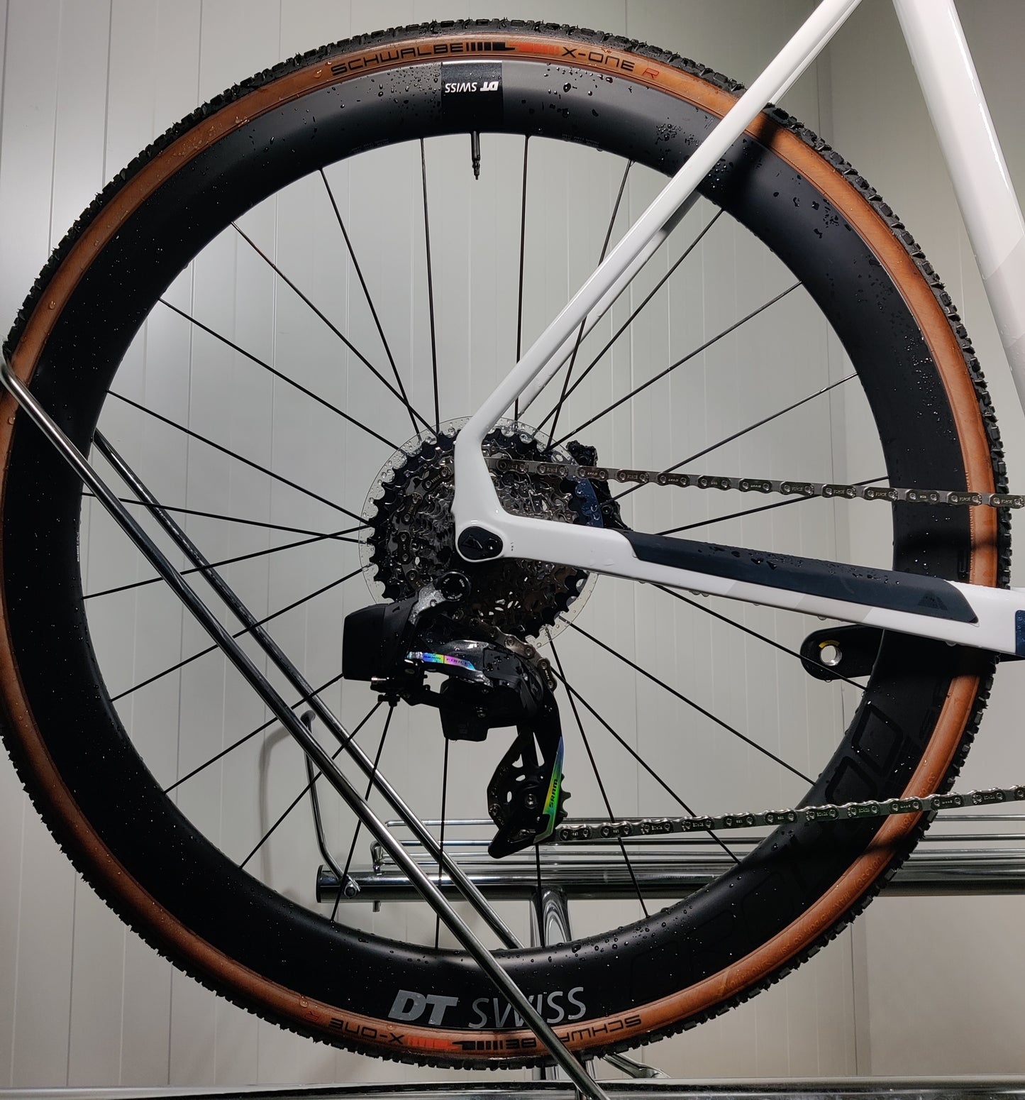 Canyon Inflite CF SLX 8 AXS XL - 1,89-1,97m - käytetty gravel-pyörä